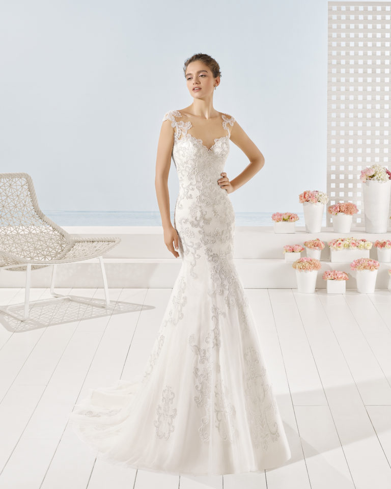 Yang Vestido de Luna Novias 2017