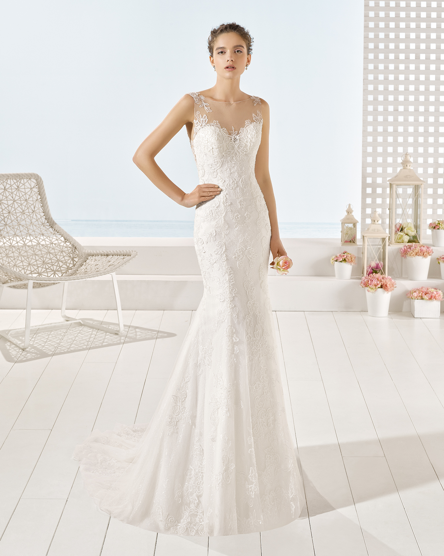 Yantar Vestido de Luna Novias 2017