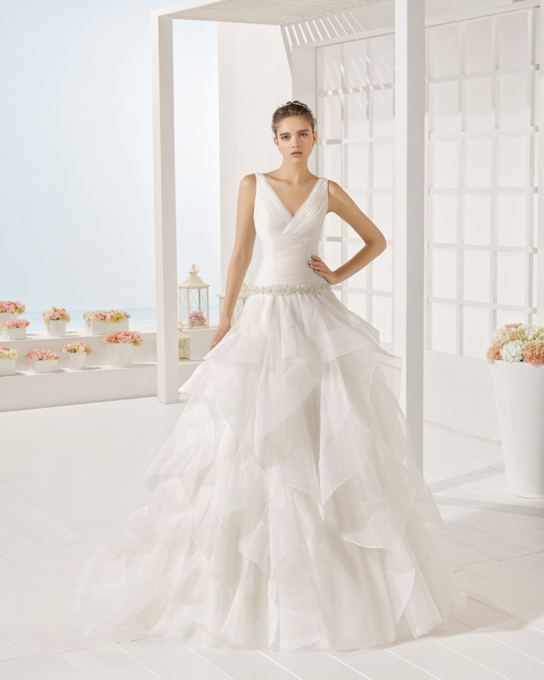 Yellow Vestido de Luna Novias 2017