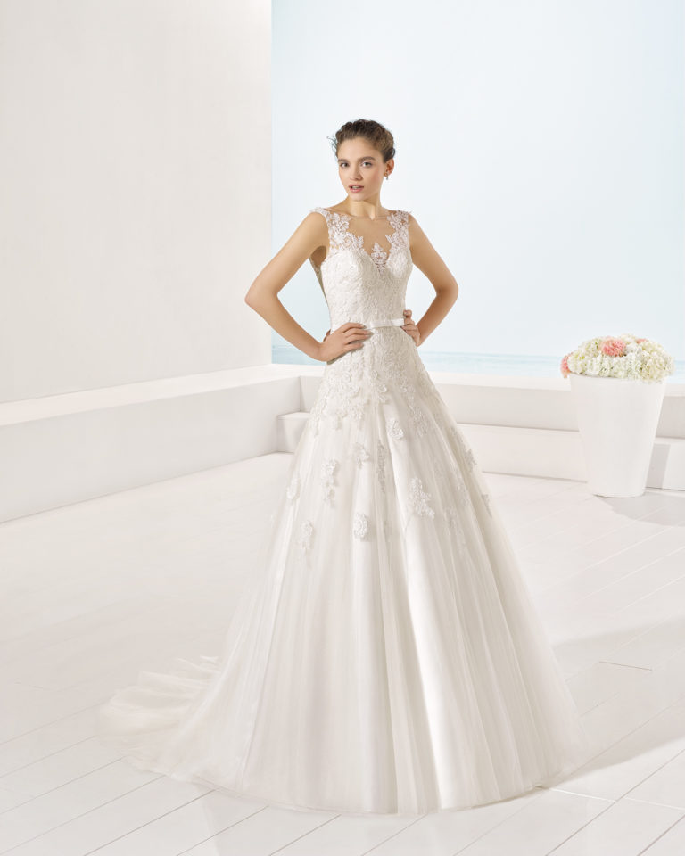 Yerba Vestido de Luna Novias 2017