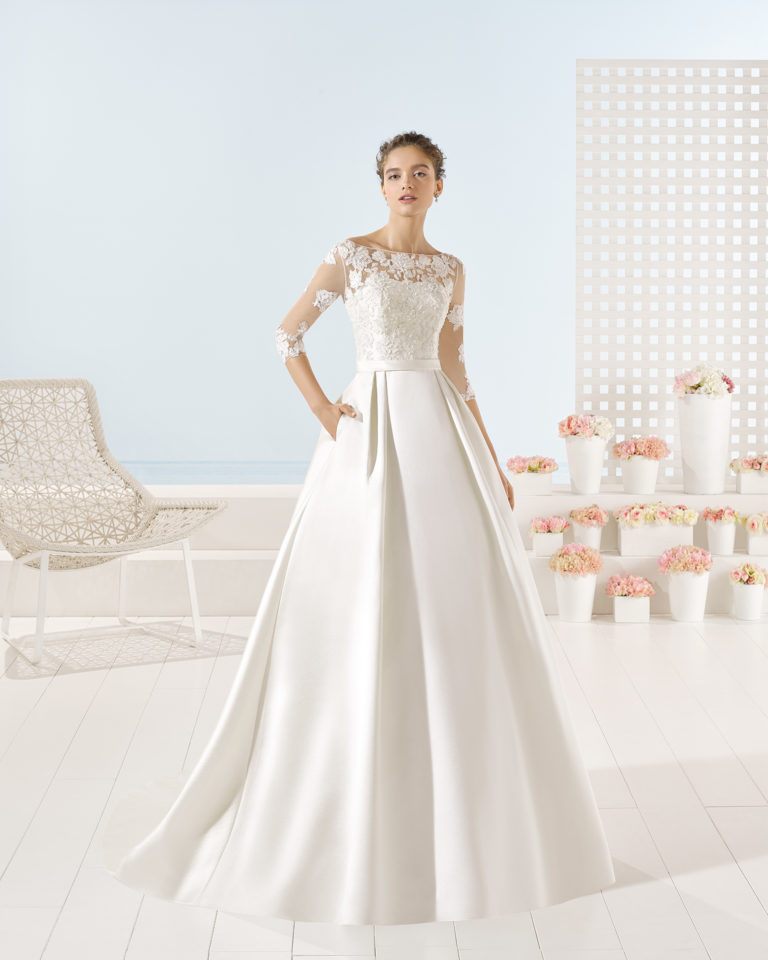 Yuri Vestido de Luna Novias 2017