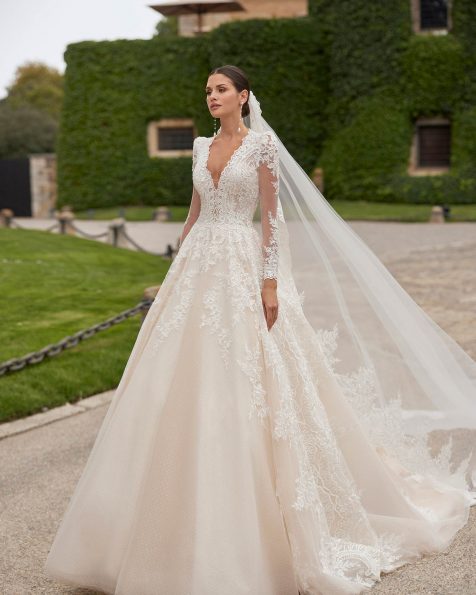 Luna Novias Vestido Estilo Princesa Novia Wedding Dress Vestidos